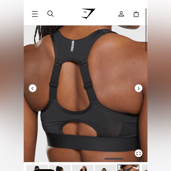 Gymshark Speed Zip Up Sports Bra NEW NO LONGER SOLD - Picture 15 of 16